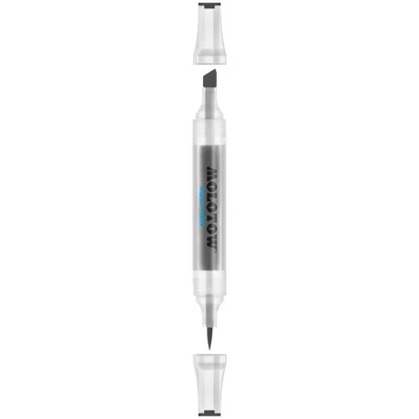 Marker Molotow Aqua Twin 1 – 6 mm neutral grey 01