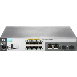 SWITCH HP, Aruba 2530, 10/100 x 8, SFP x 2, unmanaged, carcasa metalica, &quot;JL070A&quot;