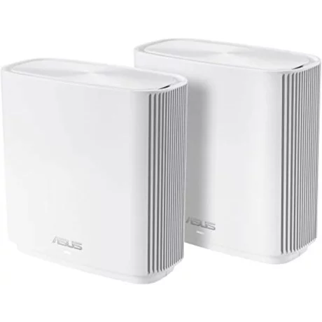 MESH ASUS, wireless, router AC3000, pt interior, 3000 Mbps, port LAN, WAN, 2.4 GHz | 5 GHz, antena interna x 6, standard 802.11ac, &quot;CT8(W-2-PK)&quot;