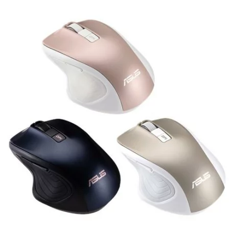 Mouse ASUS, MW202 Wireless, alb / albastru,  90XB066N-BMU000