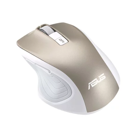 Mouse ASUS, MW202 wireless,  alb / auriu, 90XB066N-BMU020