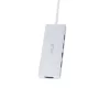 DOCKING Station ASUS universal, conectare PC USB Type C, USB 3.0 x 2, porturi video VGA x 1 | HDMI x 1, RJ-45, alb, &quot;90XB067N-BDS000&quot;