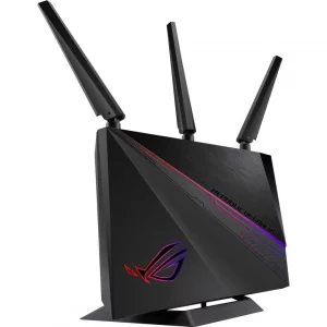 ROUTER ASUS wireless, 2900 Mbps, porturi Gigabit x 4, antena externa x 3, AC2900, dual band, &quot;GT-AC2900&quot;