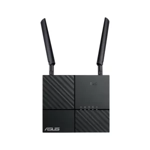 ROUTER ASUS wireless, 750 Mbps, porturi Gigabit x 2, antena externa x 2, AC750, dual band, &quot;4G-AC53U&quot;