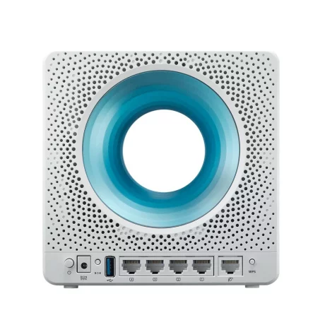 ROUTER ASUS wireless, 2600 Mbps, porturi Gigabit x 4, antena interna x 4, AC2600, dual band, &quot;BLUE CAVE&quot;
