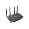 ROUTER ASUS wireless, 3000 Mbps, porturi Gigabit x 4, antena externa x 4, AX3000, dual band, &quot;RT-AX58U&quot;