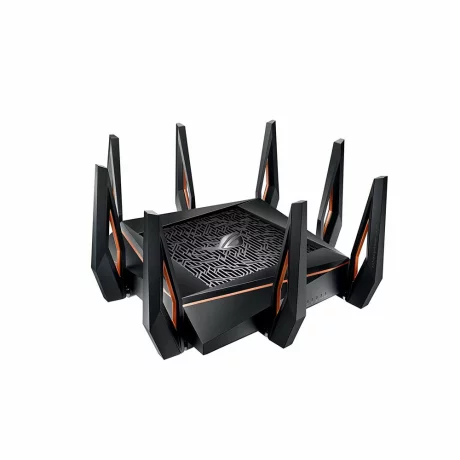 ROUTER ASUS wireless, 6000 Mbps, porturi Gigabit x 4, antena externa x 8, AX11000, dual band, &quot;GT-AX11000&quot;