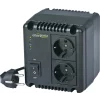 AVR GEMBIRD  1000VA/ 600W, 2 x socket Schuko, indicatie status cu LED, sinusoida pura, &quot;EG-AVR-1001&quot;i)  (include TV 3 lei)