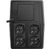 AVR MUSTEK  1000VA/ 500W, 3 x socket Schuko, indicatie status cu LED, &quot;PowerMate 1000&quot; &quot;1000-LED-AVR-T10&quot; (include TV 3 lei)