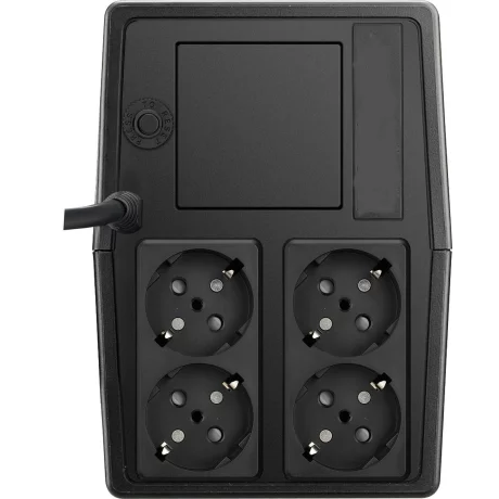 AVR MUSTEK  1000VA/ 500W, 3 x socket Schuko, indicatie status cu LED, &quot;PowerMate 1000&quot; &quot;1000-LED-AVR-T10&quot; (include TV 3 lei)