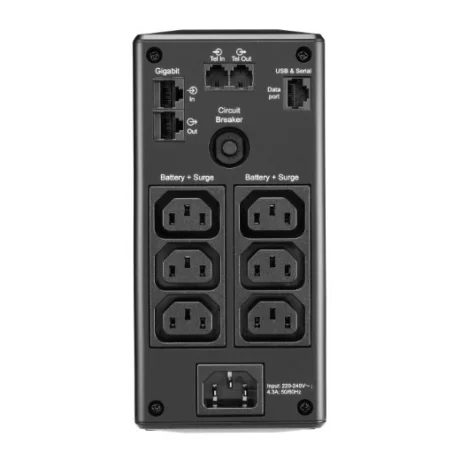 Back UPS Pro BR 650VA, 6 Outlets, AVR