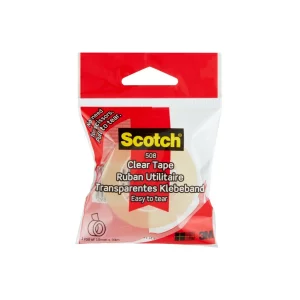 Bandă adezivă transparentă 19 mm x 33 m 3M Scotch