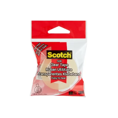 Bandă adezivă transparentă 19 mm x 33 m 3M Scotch