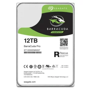 HDD SEAGATE 12 TB, Barracuda Pro, 7.200 rpm, buffer 256 MB, pt. desktop PC, &quot;ST12000DM0007&quot;