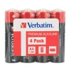 BATERIE VERBATIM  AA (R6), 1.5V alcalina,  4 buc., shrink wrap &quot;49501&quot;