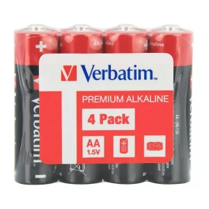 BATERIE VERBATIM  AA (R6), 1.5V alcalina,  4 buc., shrink wrap &quot;49501&quot;