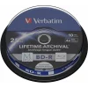 BD-R VERBATIM  25GB, 10 buc, spindle, printabil, MDISC Lifetime Archival 43825