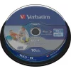 BD-R VERBATIM  25GB, viteza 6x, 10 buc, Single Layer, spindle, printabil, &quot;Wide Inkjet Printable&quot; &quot;43804&quot;