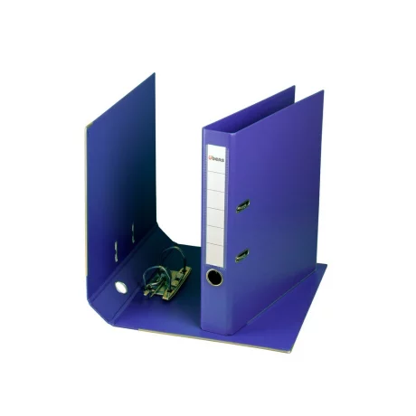 Biblioraft plastifiat Ubers 50 mm Albastru