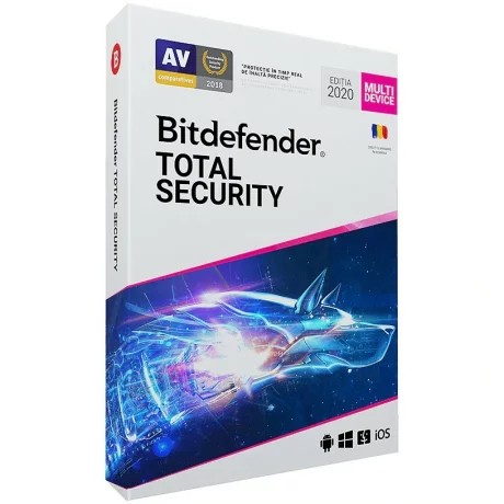 LICENTA  electronica BITDEFENDER, tip Total Security, pt PC | Mac | Smartphone | Tableta, 5 utilizatori, valabilitate 3 ani, Windows, &quot;TS01ZZCSN3605LEN&quot; (nu se returneaza)