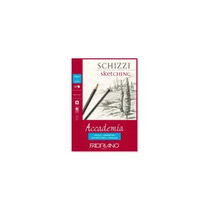 Bloc desen Accademia Schizzi, A5, fără spiră, Fabriano