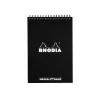 Blocnotes grafic A5 spirală 80 file Rhodia Classic Black