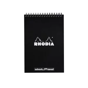Blocnotes grafic A5 spirală 80 file Rhodia Classic Black