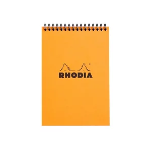 Blocnotes A5 Spiral Pad Rhodia Classic Orange Matematica