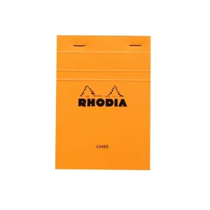 Blocnotes capsat N13 10,5 x 14,8 cm 80 file Rhodia Orange