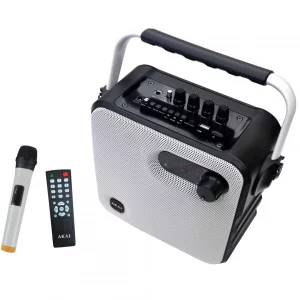 BOXE AKAI, Bluetooth, RMS:  radio FM, microfon, SD card, Bluetooth, USB, &quot;ABTS-T5&quot;  (include TV 1,5lei)