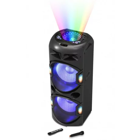BOXE AKAI, Bluetooth, RMS:  radio FM, microfon, SD card, iluminare cu LED, tower speaker, Bluetooth, USB, &quot;DJ-Y5L&quot; (include TV 10 lei)