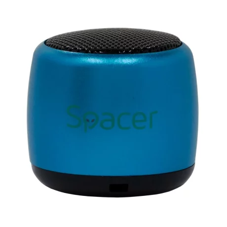 BOXA SPACER portabila bluetooth, Cri-Cri-BLU, RMS:  3W, control volum, acumulator 300mAh, timp de functionare pana la 2 ore, distanta de functionare pana la 10m, incarcare USB, BLUE, &quot;SPB-Cri-Cri-BLU&quot;  (include TV 0.15 lei)