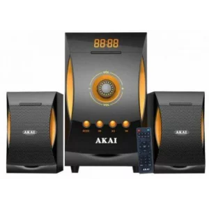 BOXE AKAI, 2.1, RMS: 38W (2 x 10W, 1 x 18W) alimentare 220V, Jack 3.5mm, USB, negru, &quot;SS032A-3515&quot;  (include TV 1,5lei)
