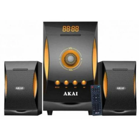BOXE AKAI, 2.1, RMS: 38W (2 x 10W, 1 x 18W) alimentare 220V, Jack 3.5mm, USB, negru, &quot;SS032A-3515&quot;  (include TV 1,5lei)