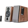 BOXE EDIFIER 2.0, RMS:  60W (2 x 13W, 2 x 17W), telecomanda wireless, volum, bass, treble, dual RCA, brown, &quot;R1600TIII&quot;   (include TV 8 lei)