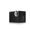 BOXE EDIFIER 2.1, RMS:   34W (2 x 8W, 1 x 18W), bluetooth, volum, bass; raport semnal-zgomot: #25dBA, frecventa raspuns - sateliti: 210Hz - 20kHz, black, &quot;M201BT&quot;  (include TV 3 lei)