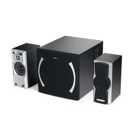 BOXE EDIFIER 2.1, RMS:   40W (2x10W, 1 x 20W), volum, bass, black; raport semnal-zgomot: #85dBA, frecventa raspuns - sateliti: 190Hz - 20kHz, subwoofer: 20Hz - 170kHz, black,&quot;X600-BK&quot;  (include TV 8 lei)