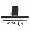 BOXE EDIFIER soundbar, bluetooth 4.0, RMS: 145W (2 x 16W, 2 x 19W, 1 x 75W), woofer 8&quot;, medii 2.75&quot;, inalte 0.75&quot;, frecv. raspuns 48Hz-20KHz, Line-in/AUX/optic/coax,tel wireless,dim1000x79x80mm, black, &quot;B7-BK&quot;  (include TV 1.5 lei)