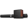 BOXE EDIFIER soundbar, bluetooth 4.1, RMS: 158W (2 x 12W, 2 x 32W, 1 x 70W), woofer 8&quot;, bass 2.75&quot;, inalte 0.75&quot;,frecv.raspuns 45Hz-20KHz, Line-in/AUX/optic/coax,telwireless,dim1130x110x137mm, brown, &quot;S70DB-BR&quot;  (include TV 1.5 lei)