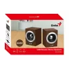 BOXE GENIUS 2.0, RMS:  6W (2 x 3W), USB power, wood, &quot;SP-HF280&quot; &quot;31730028400&quot; (include TV 0.75 lei)