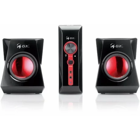 BOXE GENIUS 2.1, RMS: 38W (2 x 9W + 1 x 20W), gaming, black &amp;amp;amp; red, &quot;SW-G2.1 1250 II&quot; &quot;31730019400&quot;  (include TV 8 lei)