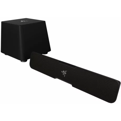 BOXE RAZER, soundbar 2.1, RMS: 60W (2 x 15W, 1 x 30W) Bluetooth, alimentare 220V, Jack 3.5mm, optic, negru, &quot;RZ05-01260100-R3G1&quot;  (include TV 1,5lei)