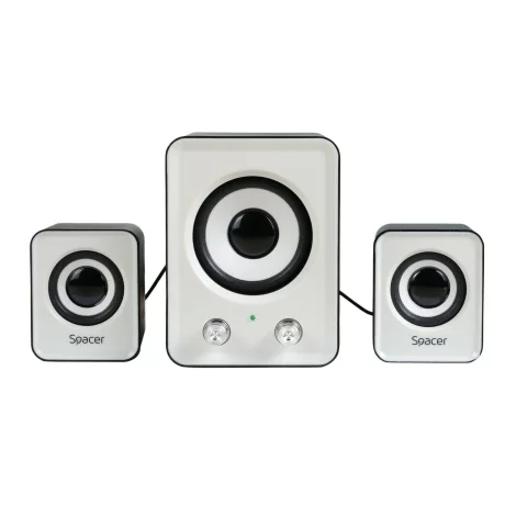 BOXE SPACER 2.1, RMS:  11W (2 x 3W + 5W), control volum, USB power, black &amp;amp;amp; white, &quot;SPB-807&quot;   (include TV 1.5 lei)