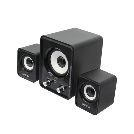 BOXE SPACER 2.1, RMS:  11W (2 x 3W + 5W), control volum, USB power, black, &quot;SPB-807-BK&quot;   (include TV 1.5 lei)