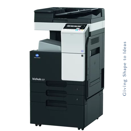 Bundle Multifunctional Laser Konica Minolta A3 Bizhub 227 + DF-628 + DK-513 + TN-323