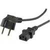 CABLU alimentare GEMBIRD   3m, intrare Shucko, iesire C13, 16A, certificare VDE, bulk, black, &quot;PC-186-VDE-3M&quot;