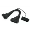 CABLU alimentare GEMBIRD, adaptor Molex 24 pin la 2 x Molex 24 pin, 0.3m, &quot;CC-PSU24-01&quot;