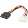 CABLU alimentare GEMBIRD, adaptor Molex la 1 x S-ATA, 15cm, &quot;CC-SATA-PS&quot;