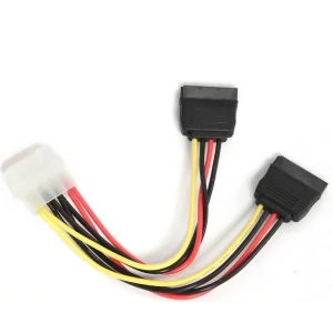 CABLU alimentare GEMBIRD, adaptor Molex la 2 x S-ATA, 30cm &quot;CC-SATA-PSY-0.3M&quot;