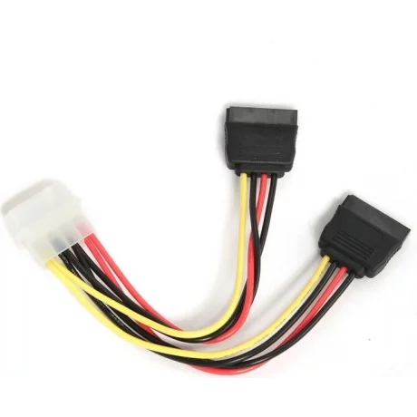 CABLU alimentare GEMBIRD, adaptor Molex la 2 x S-ATA, 30cm &quot;CC-SATA-PSY-0.3M&quot;